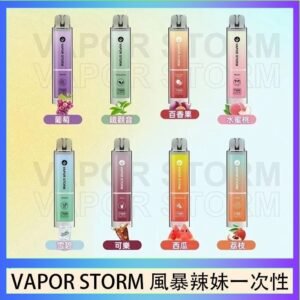 VAPOR STORM風暴辣妹一次性主機充電7500口（5%）
